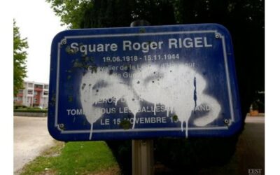 La plaque du résistant Roger Rigel dégradée : sa fille indignée Est Républicain Doubs