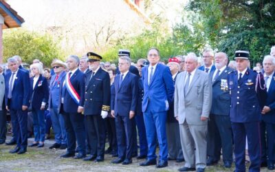 La cérémonie de Valmy le 80 ème anniversaire de la tragédie du 26 septembre 1943