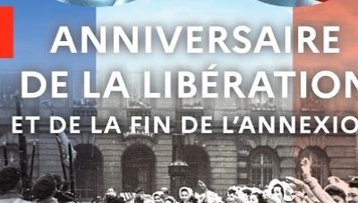 Ville de Metz anniversaire de la Libération et la fin de l’annexion