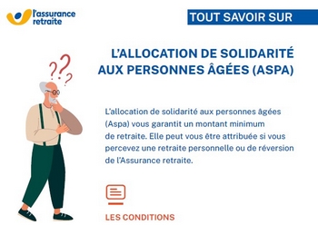 L’ALLOCATION DE SOLIDARITÉ AUX PERSONNES ÂGÉES (ASPA)