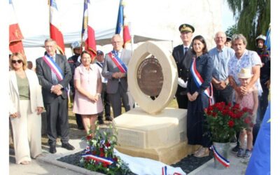 Une stèle érigée pour honorer la mémoire des Malgré-Nous