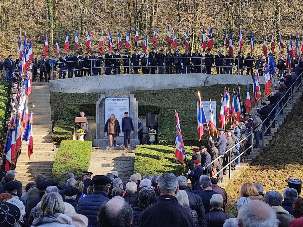 avril 2025 commémoration (photo Sud-Ouest)