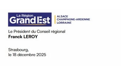 La région Grand Est a publié un communiqué commun avec Monsieur Serge Barcellini, Président Général du Souvenir Français.
