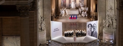 Entrée au Panthéon de Marc Bloch et de son épouse