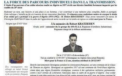Article consacré à la famille KRATZEISEN