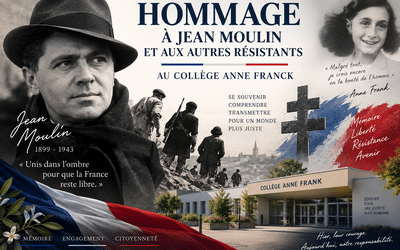 Jean Moulin au collège Anne Franck 2023