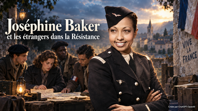 Joséphine Baker et les étrangers dans la Résistance