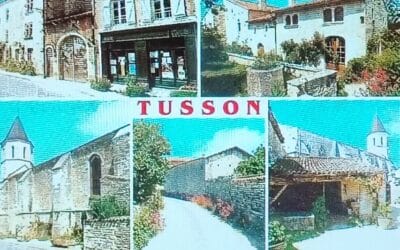 TUSSON en Charente une cérémonie